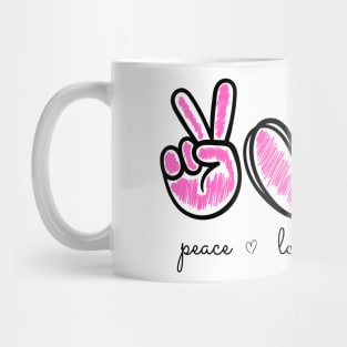 Peace Love Maltipoo Mug